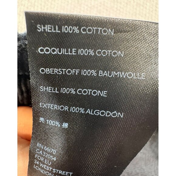 BDG Urban Outfitters Corduroy Mini Skirt Button-Front A-Line M Black Y2K - Picture 3 of 9